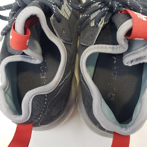 Adidas Originals Tubular Runner Weave Athletic Shoes Size 8 Mens Gray Red - Picture 6 of 8